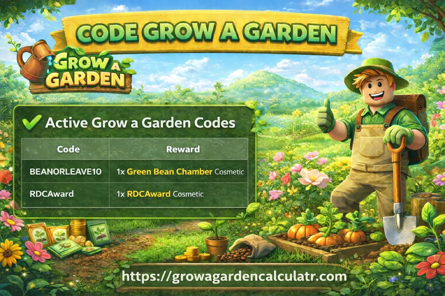 Code Grow A Garden